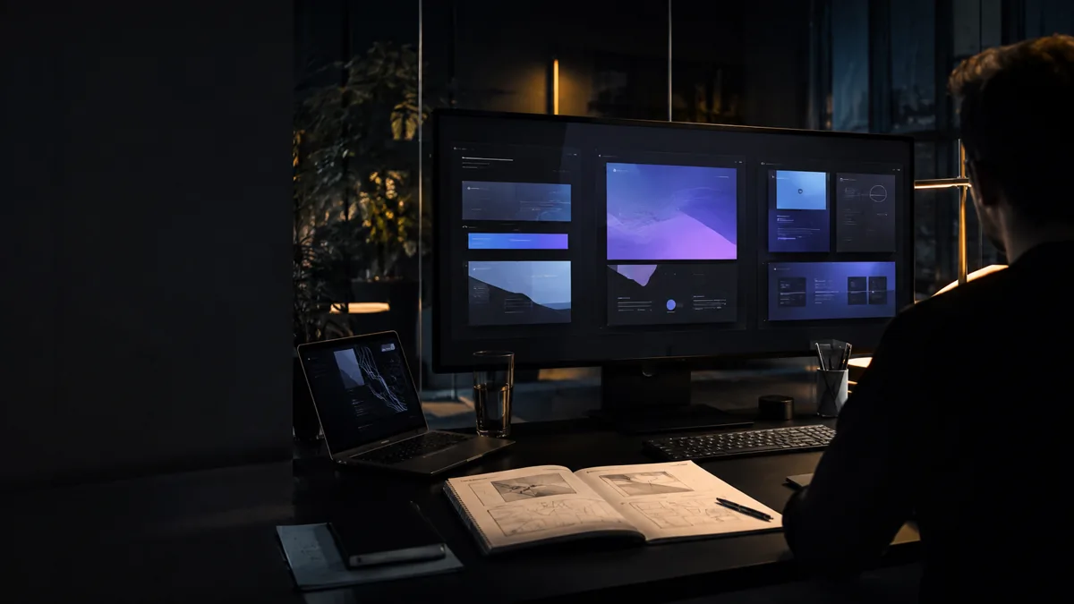 Conception d’un site web dans un espace de travail numérique